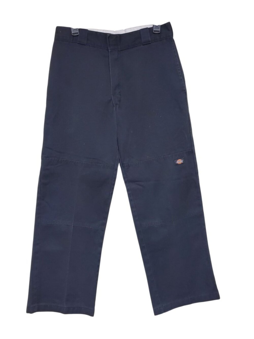 Dickies Men's Faded Black Loose Fit Y2K Skater Punk Double Knee Work Pants 31x30
